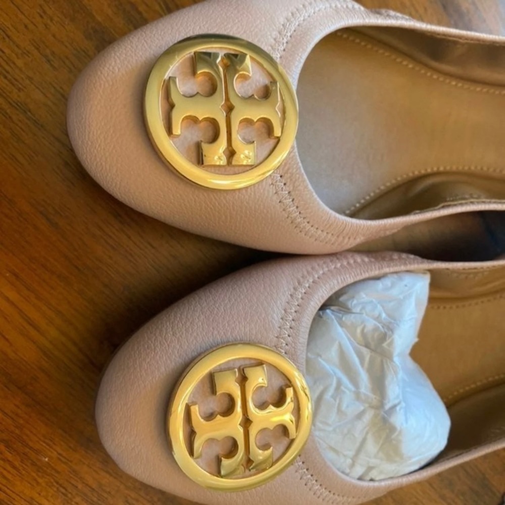 Tory Burch NWT Pink Flats